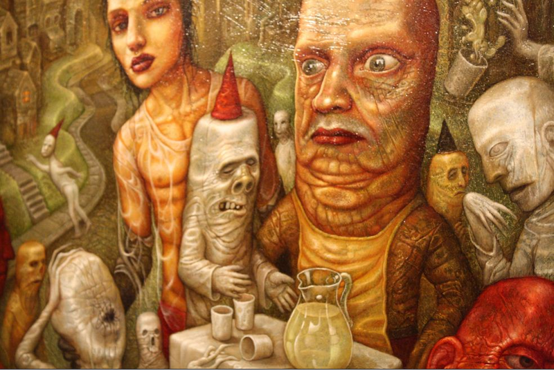 Illustration for article titled Cute & Creepy Art Exhibit - Part II